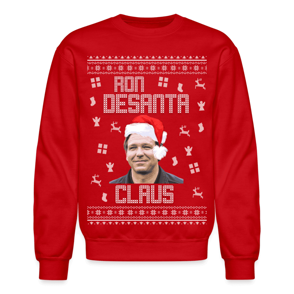 Ron Desanta Claus Ugly Xmas Sweater - red