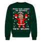 Justin Trudeau Tyrant Christmas Sweater - forest green