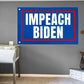 Impeach Joe Biden Flag | Anti Sleepy Joe Biden 3ft by 5ft Single-Side Flag Banner with Grommets on Side | Pro Trump and Republican Flag