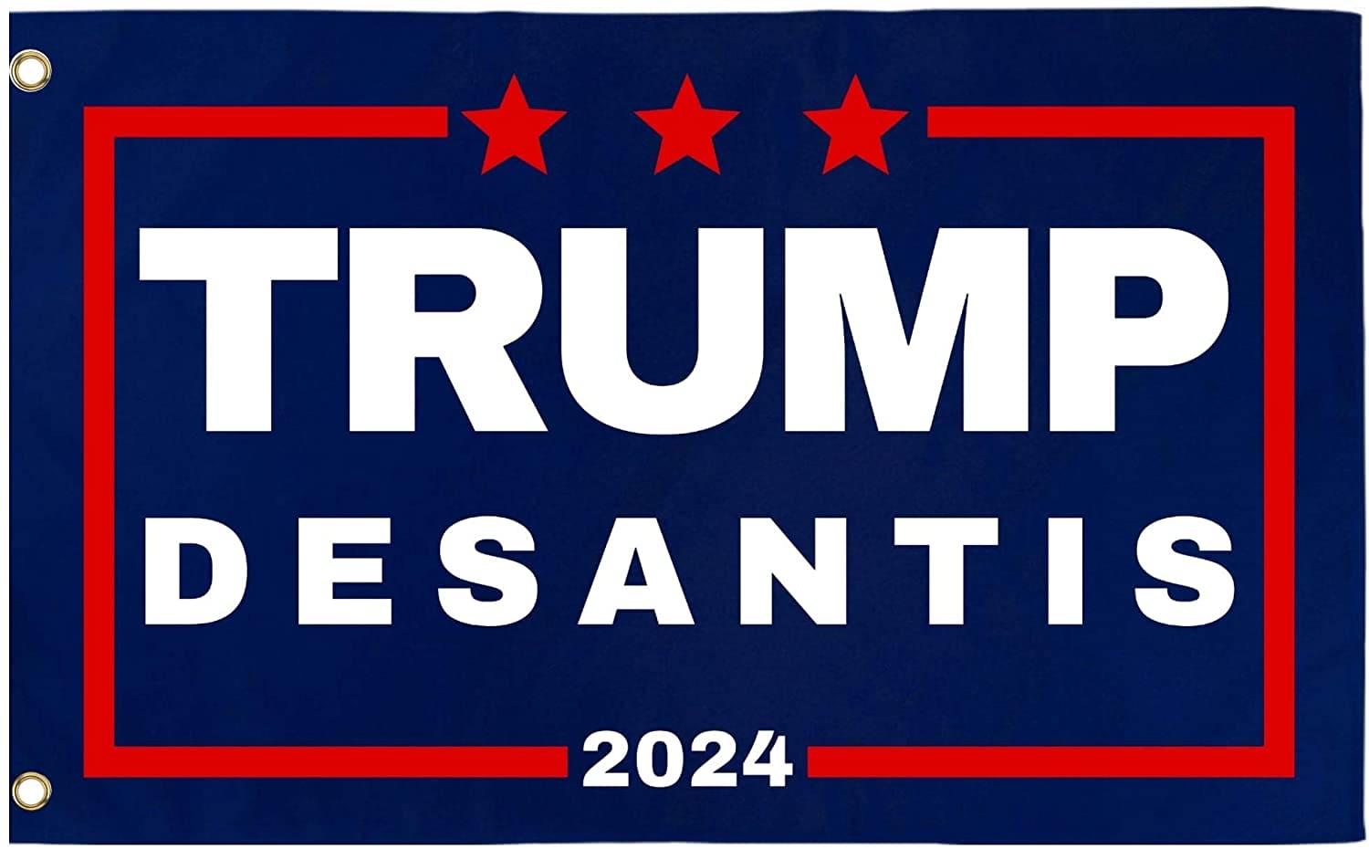 Trump DeSantis '24 3x5 Wall Flag - LiberTee Shirts