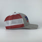 Trump 2024 Save America American Flag Mesh Trucker Hat - 2 Hats - LiberTee Shirts