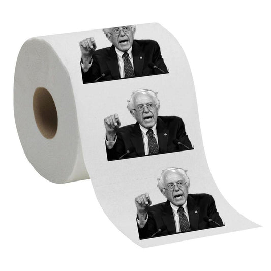 Bernie Sanders Toilet Paper, 5 Rolls funny Bernie TP Gift - LiberTee Shirts