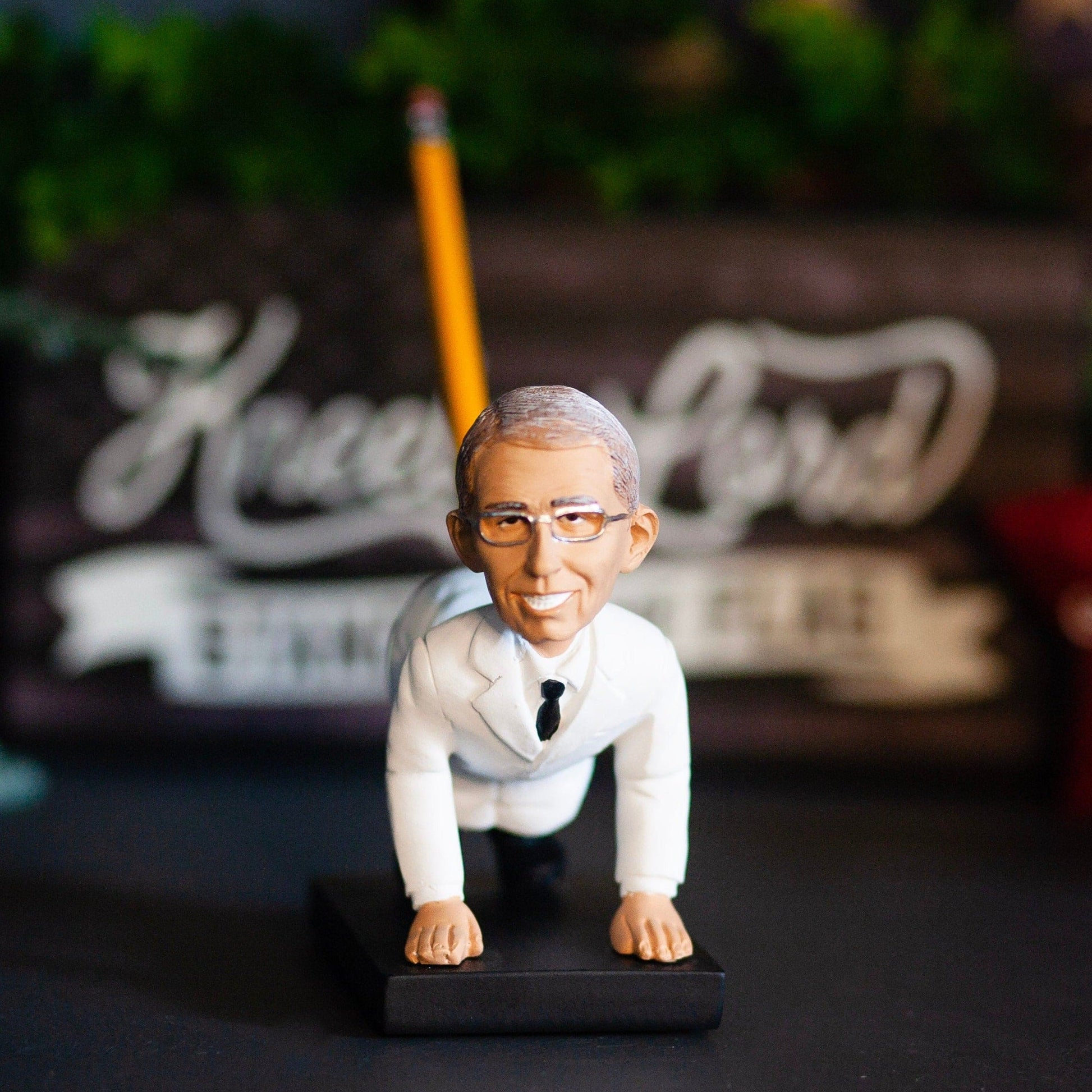 Dr. Fauci Funny Novelty Pencil Holder Bobble - LiberTee Shirts
