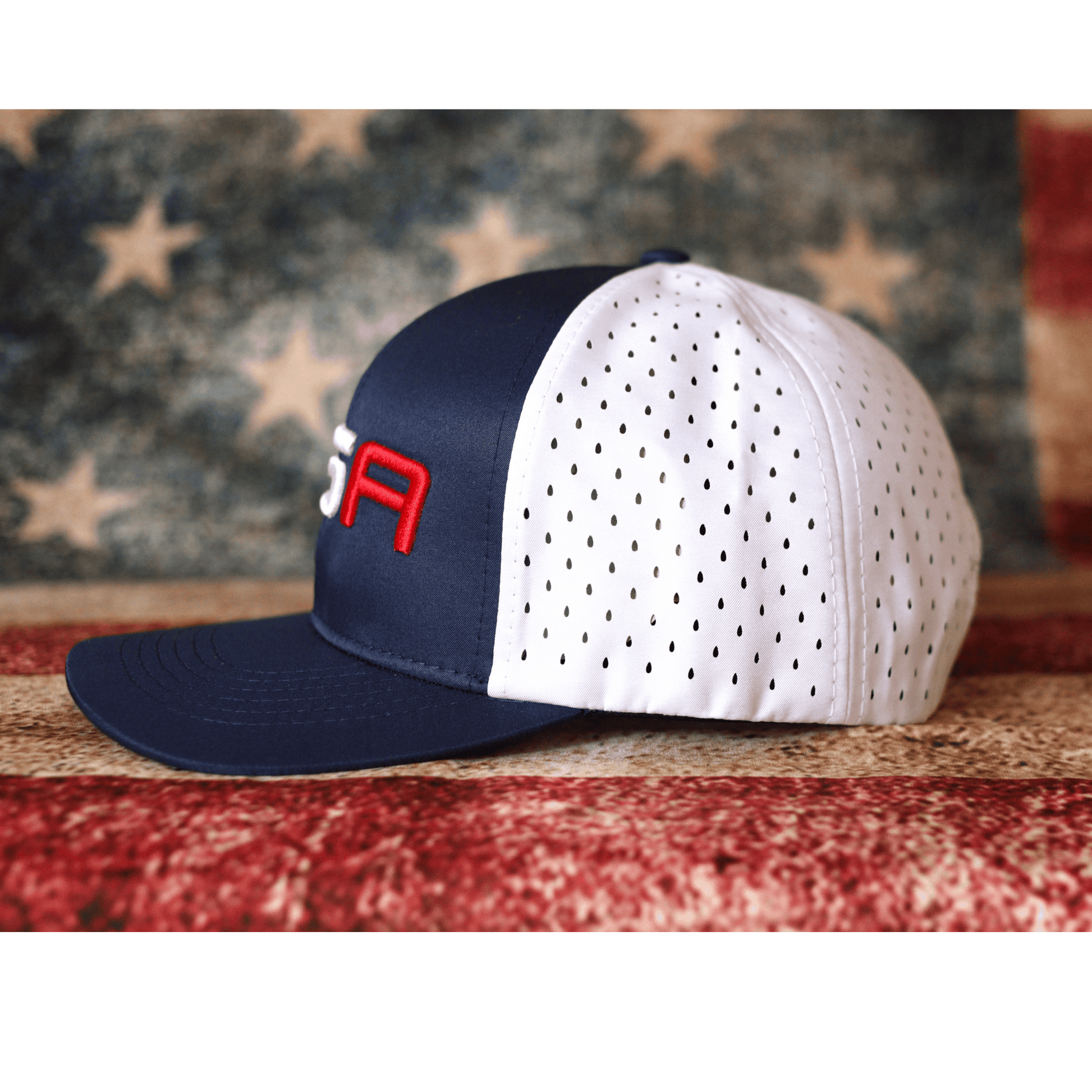 Team USA Athletic Trucker Style Adjustable Hat - LiberTee Shirts