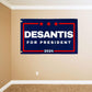 DeSantis '24 Flag | 3'X5' Ron DeSantis for President 2024 Flag with Grommets - LiberTee Shirts