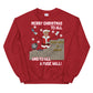 YUGE WALL CHRISTMAS 19 - LiberTee Shirts
