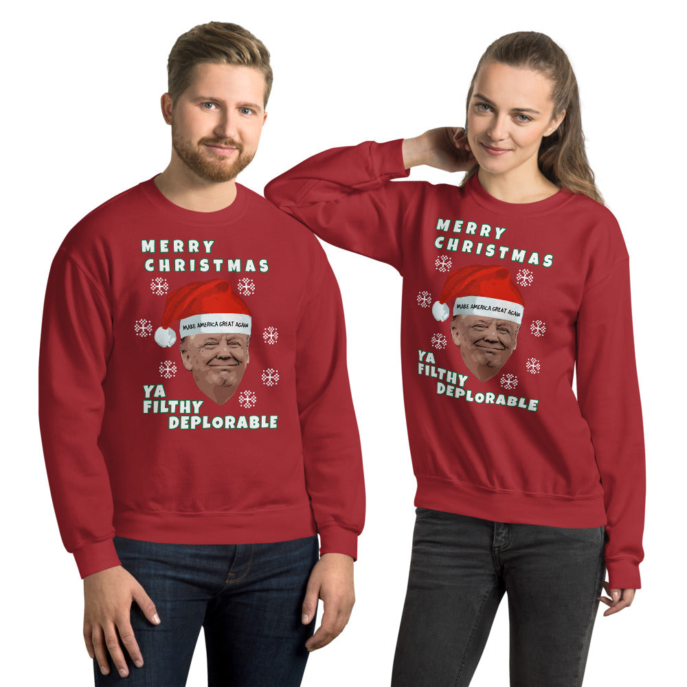 Filthy Deplorable Trump Head - LiberTee Shirts