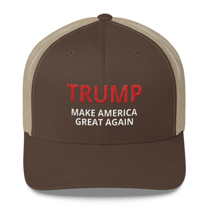 TRUMP KHAKI HAT - LiberTee Shirts