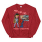 Eddie Chained  Christmas - LiberTee Shirts
