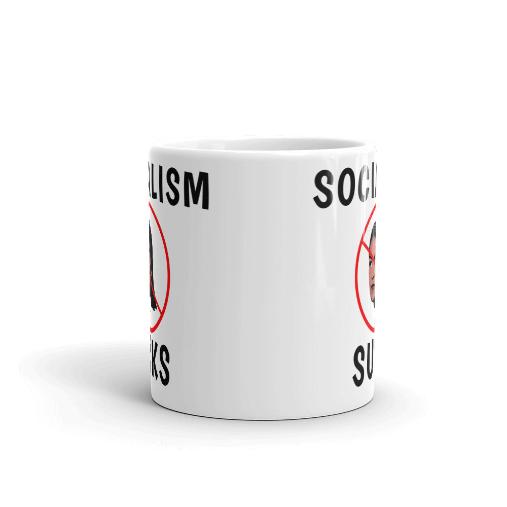 Socialism Sucks Cortez Mug - LiberTee Shirts