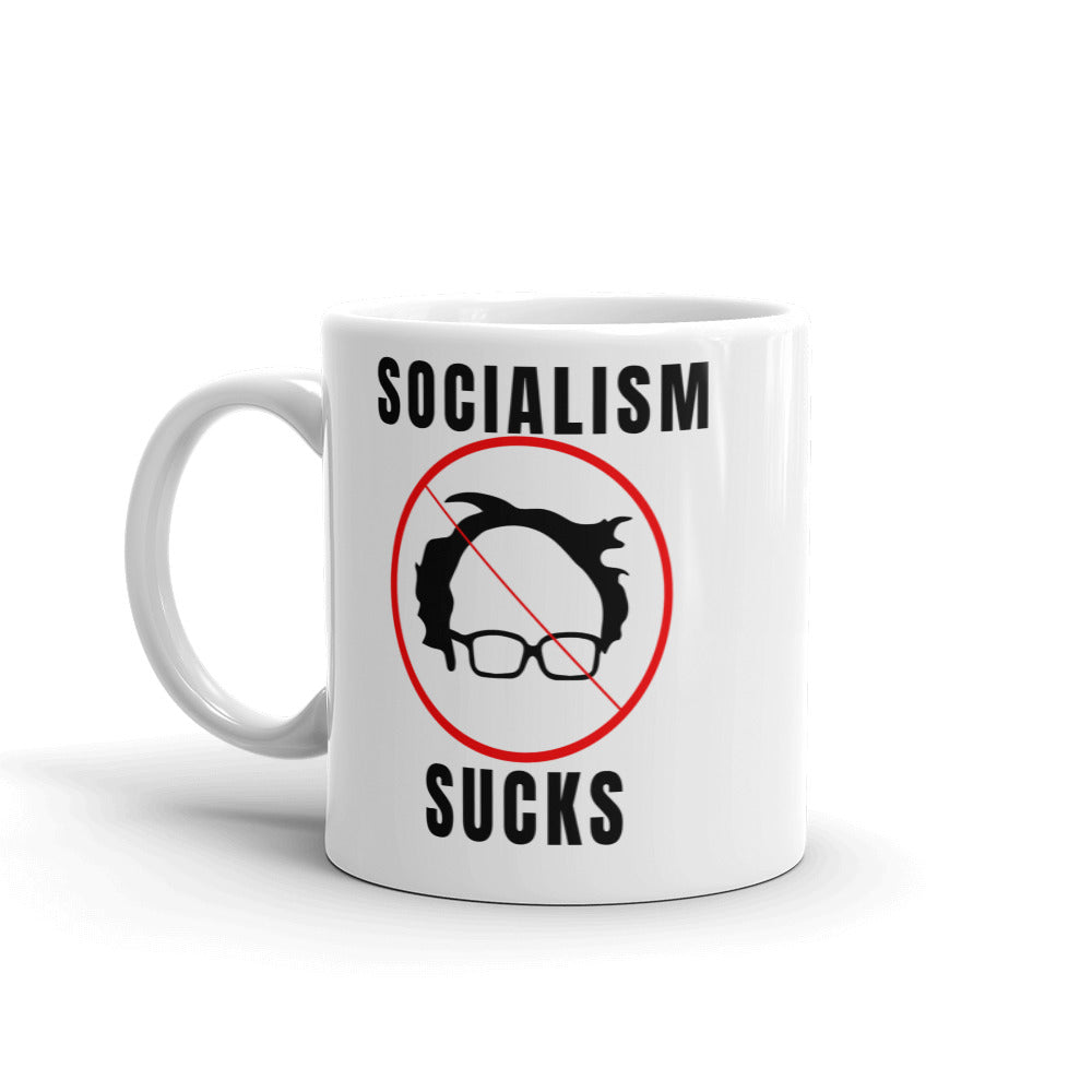 Socialism Sucks Mug - LiberTee Shirts