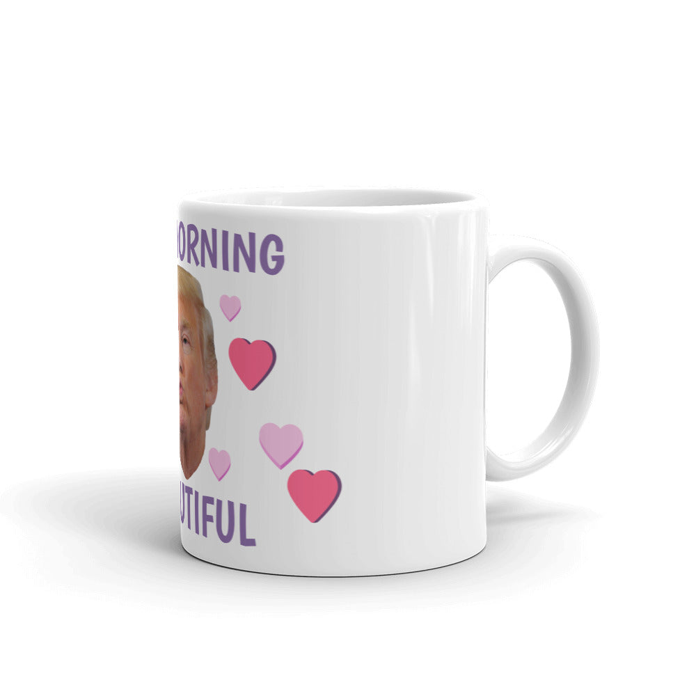 TRUMP MORNING MUG - LiberTee Shirts
