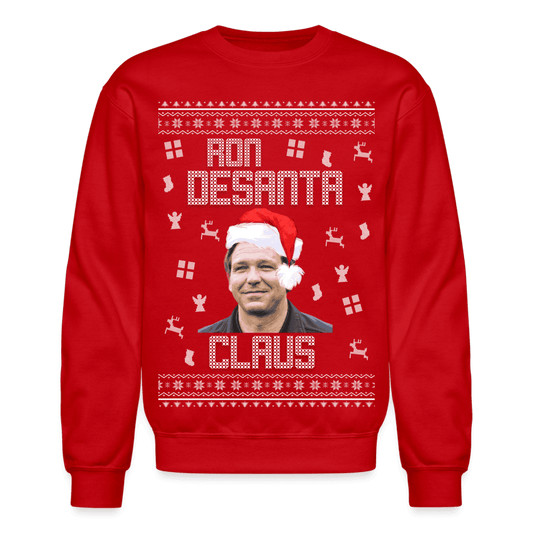 Ron Desanta Claus Ugly Xmas Sweater - red
