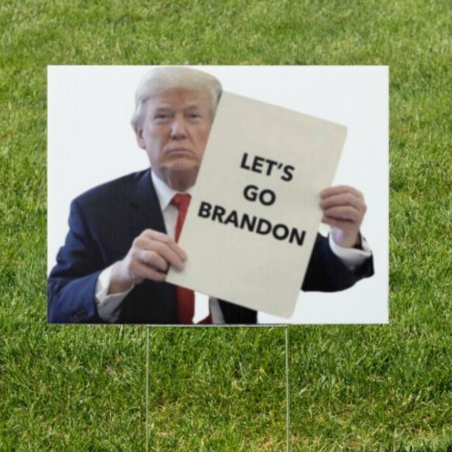 Let's Go Brandon Yard Sign - LiberTee Shirts